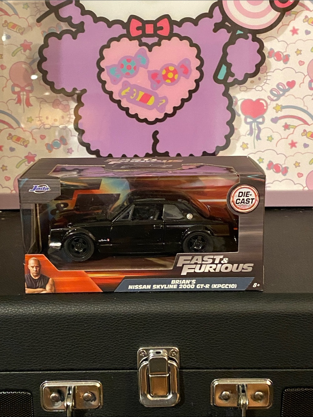 NIB 1:32 Fast & Furious Die-Cast Brian's Nissan Skyline 2000 GT-R 🖤🖤